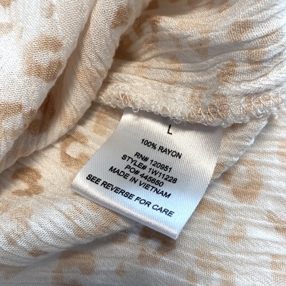 Hippie Rose~Wrap Style Sleeveless V-Neck~ Tank~Jr.~ Size L~NWT - Picture 5 of 12